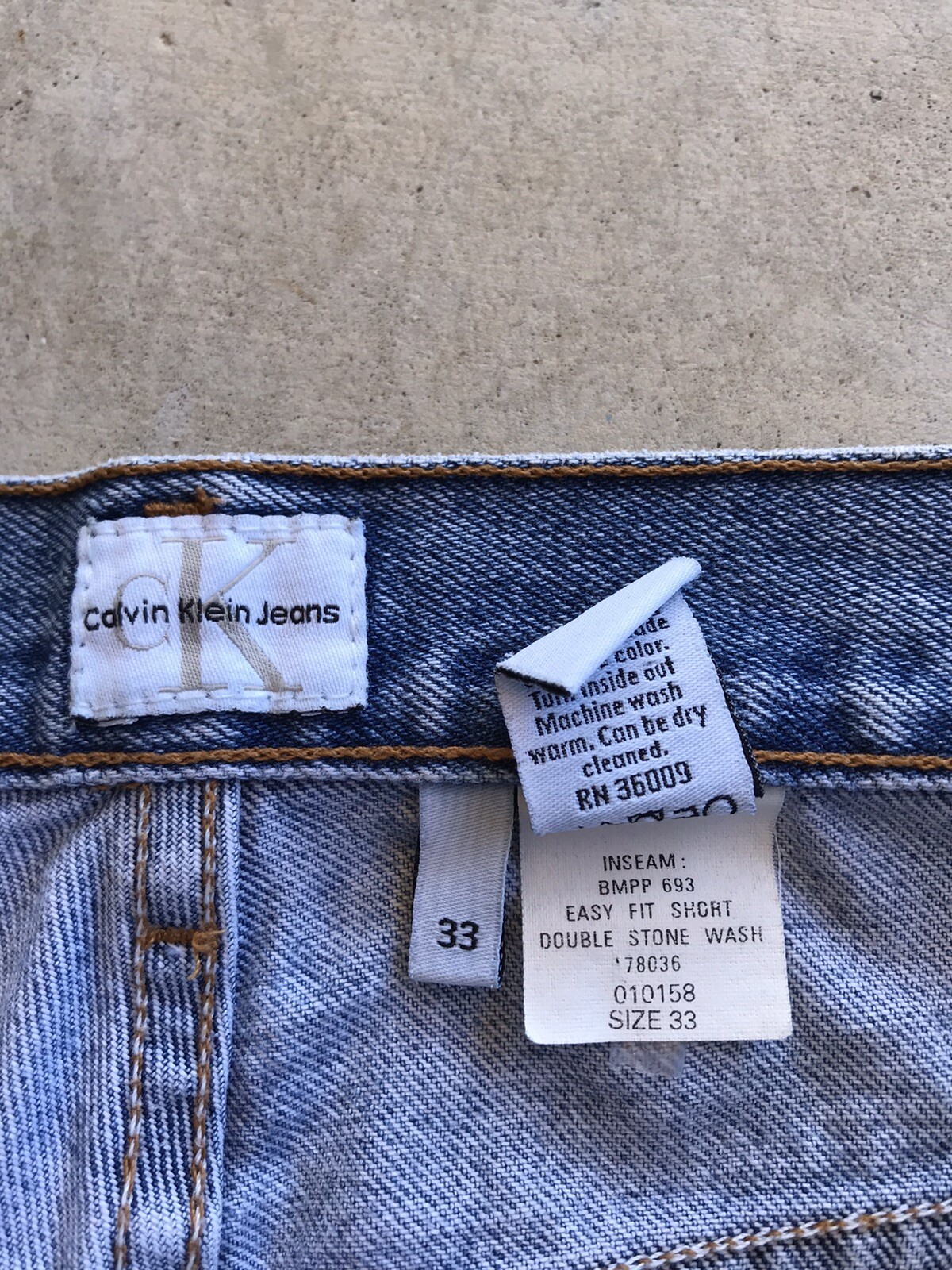 calvin klein denim shorts mens