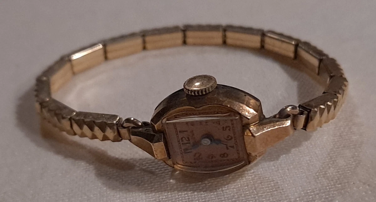 Bulova ladies watch deals 10k gold filled