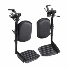 Invacare T94HAP Swing-Away Elevating Legrest, Aluminum Footplates