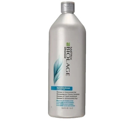 Biolage KeratinDose Pro-Keratin+Silk SHAMPOO 33.8 oz    /   NEW
