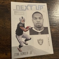 2020 Panini Playbook Football Next Up #35 - Lynn Bowden Jr - Las Vegas Raiders