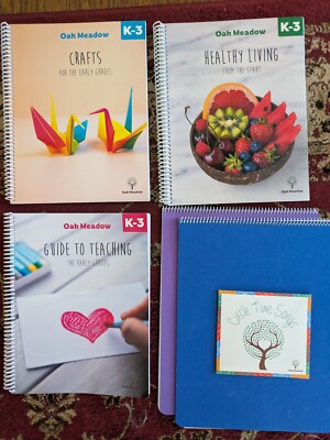 Oak Meadow K-3 Package (3 Books, 1 CD, 2 Main Lesson Books) - Very Good 