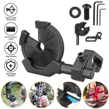 Hunting Archery Brush Arrow Rest Compound Recurve Bow Left Right Hand Adjustable