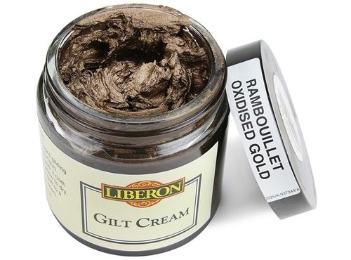 Oxidized Gold Gilt Cream Rambouillet Liberon 100ml Retouch Damaged Gilding