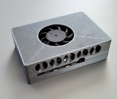 Raspberry Pi 4 Case+fan High Quality 3D Printed Pi Case!
