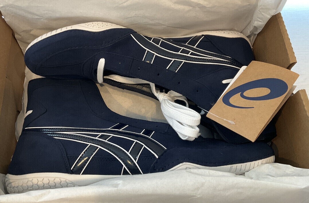 Asics Wrestling Shoes EX-EO special order 1083A001 Navy x Navy x