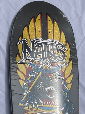 Natas Kaupas Panther Metallic Skateboard Deck SMA Santa Monica
