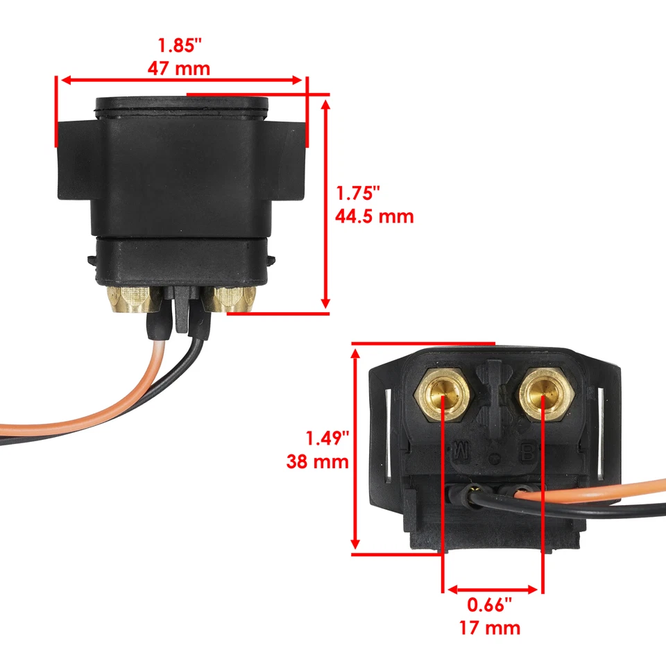 Solenoide relé de arranque para Yamaha Fx Waverunner Cruiser FX1100 2004-2008 Pwc nuevo Foto 2 de 4