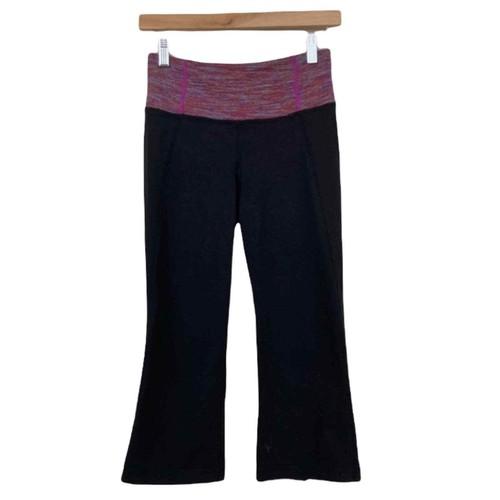 lululemon cropped flare leggings