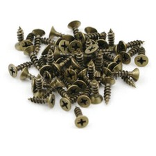 100PCS 2X6 2.5X8 3X10MM FLAT COUNTERSUNK HEAD SELF TAPPING SCREW PHILLIPS MINI