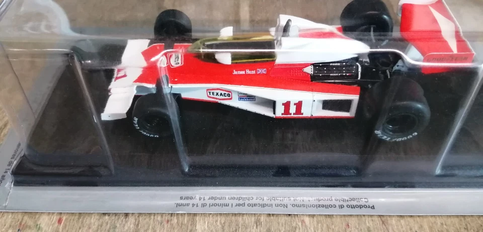 MCLAREN - MODELLINO MCLAREN M23 , JAMES HUNT - 1976 - scala 1:24 FORMULA 1 - Immagine 2 di 3