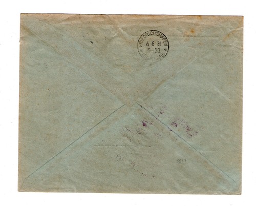 Brazil (1930) - Cover to Bremen Graf-Zeppelin First Flight “Europe-USA-Brazil” - Picture 2 of 2
