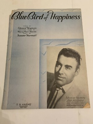 1940 Blue Bird Of Happiness by Art Mooney Sheet Music