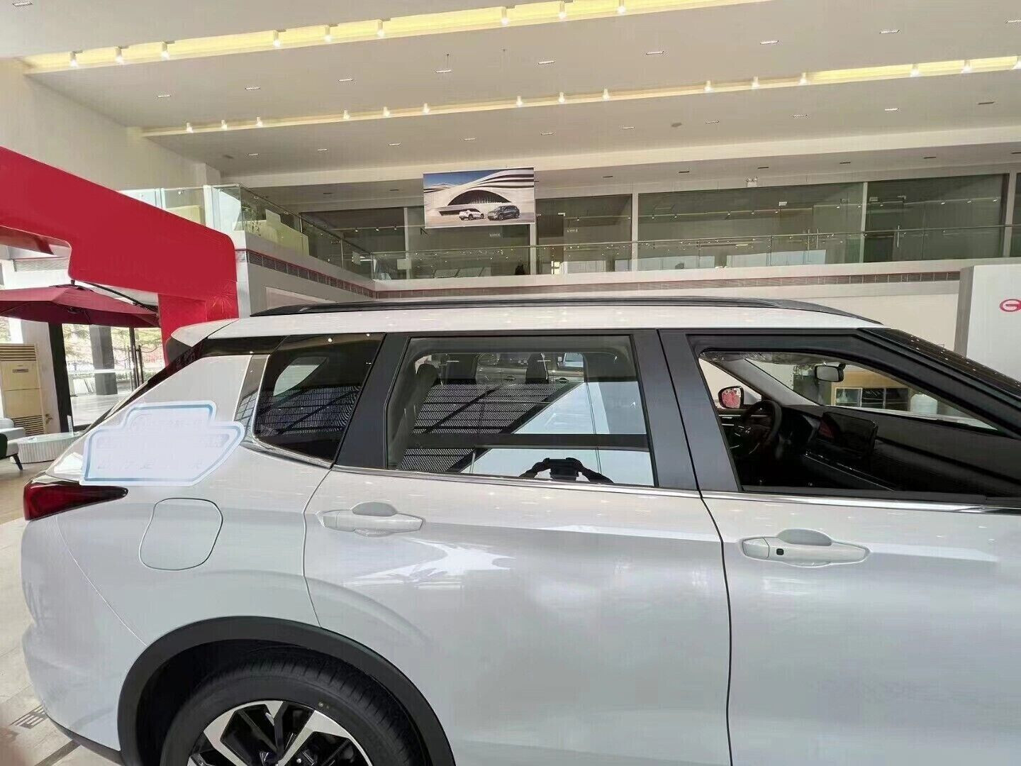 Fit Mitsubishi Outlander 2022 2023 2024 Aluminum Roof Rail Racks Side