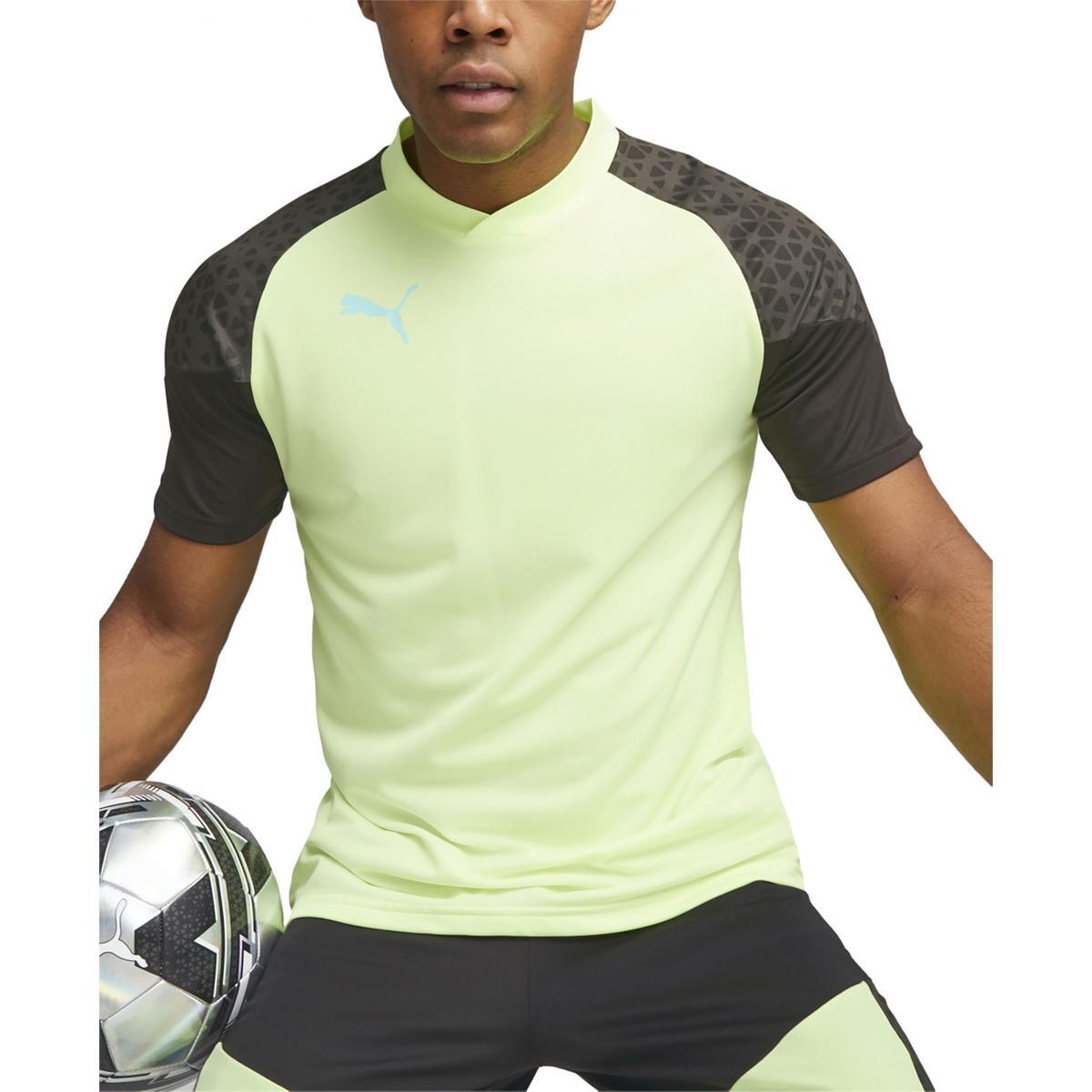 Мужские рубашки и топы Puma с желтыми цветными блоками S BHFO 7631