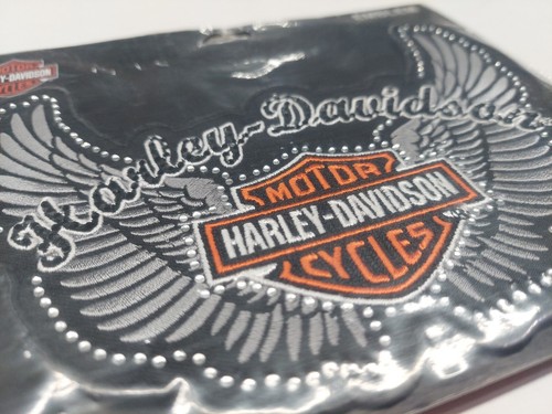 GENUINE HARLEY DAVIDSON Studded Patch Pure Glamour Bar and Shield EM1289803 - Picture 2 of 3