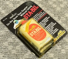 Vintage NOS Sta-Bil Gas Stabilizer 4 1/2 Fl oz Full Tin by Gold Eagle USA - 1104