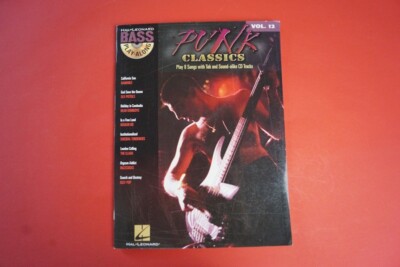 Punk Classics (Bass Play Along, mit CD) .Bassbuch