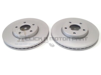 FORD FOCUS MK2 CC 1.6 2005-2011 FRONT 2 BRAKE DISCS SET NEW (278mm)