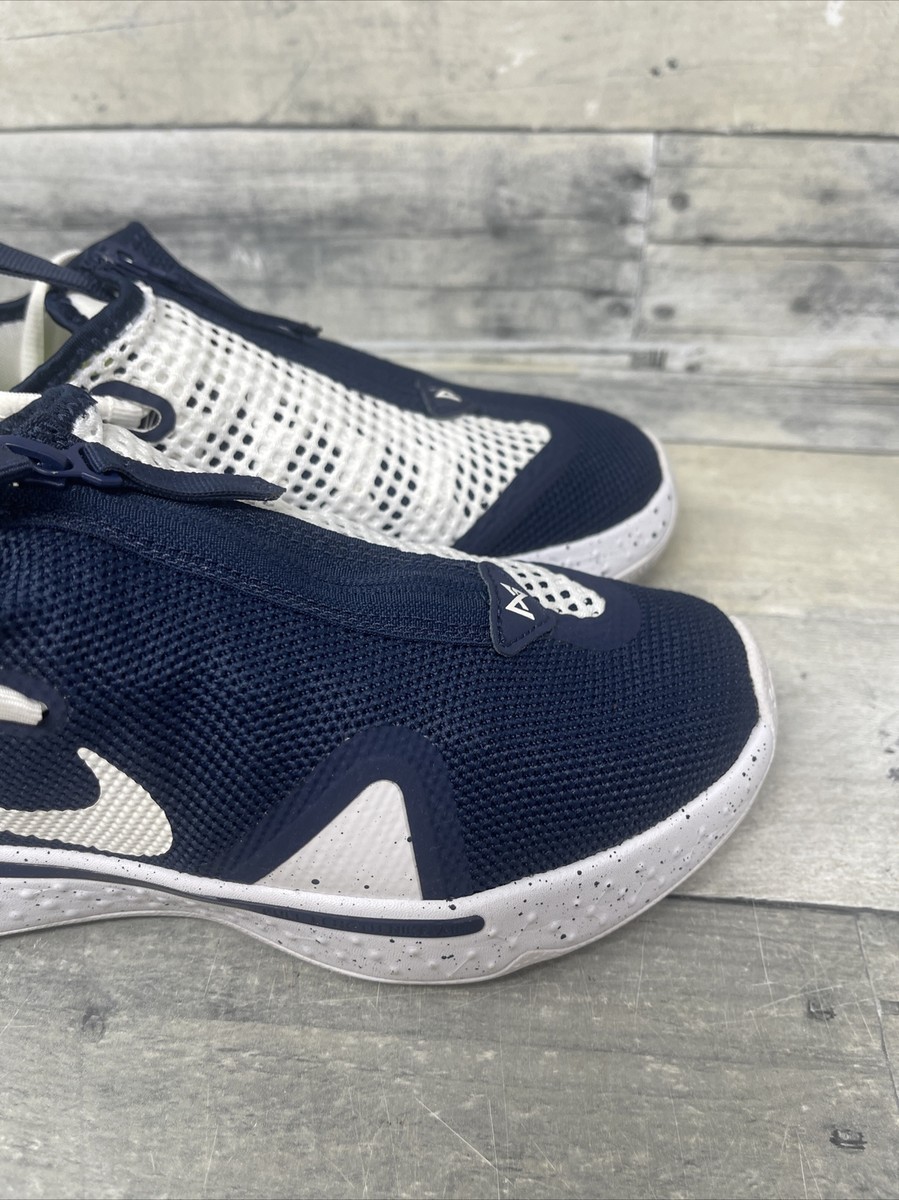 Nike PG 4 CK5828-401 College Navy/White-White New Men display picture 2
