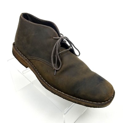 Johnston Murphy Nubuck Chukka Ankle Boots Crepe Soles Mens  display picture 2