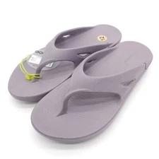 Oofos Ooriginal (Mens 12 Womens 14) Sandals Shoes Thong Flip Flops Mauve Purple