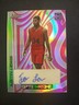 2022-23 Optichrome Justin Lewis Pink Prismatic Auto 8/8 RC CHICAGO BULLS CC