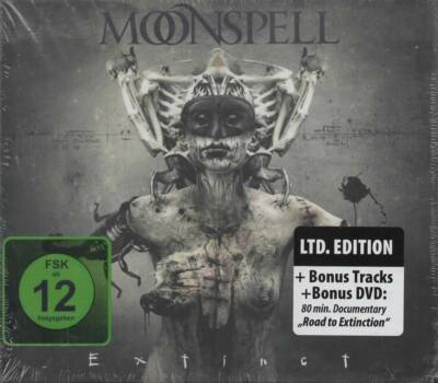 Moonspell Extinct Limited Edition CD & DVD NEU Breathe Extinct Medusalem Domina