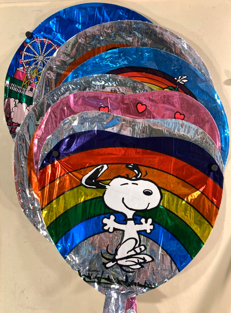 【レトロ】SNOOPY & Woodstock バルーン 6 VINTAGE 18