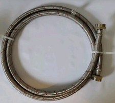 Eastman 6 ft Stainless Steel Braided Water Supply Line Hose 1/2 in