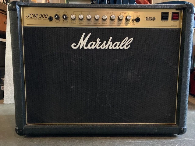 Ampli guitare à lampes MARSHALL JCM 900 4102 100W TBE - Photo 1/4