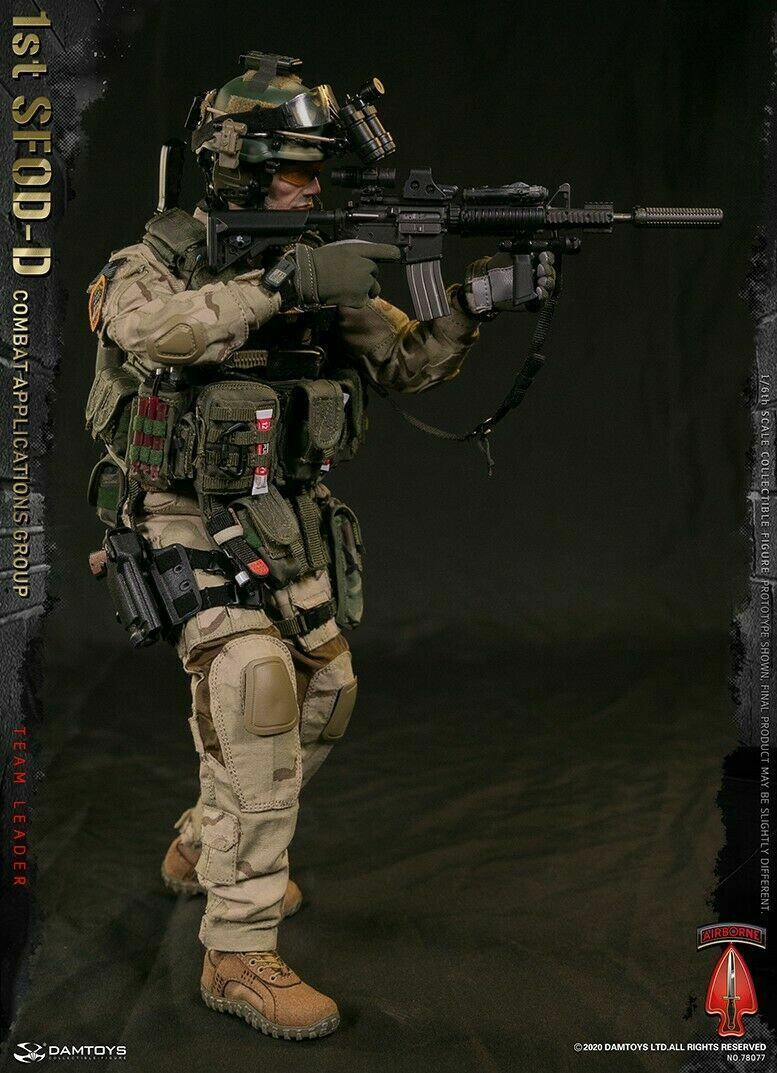 DAMTOYS 78077 1/6 1st SFOD-D Combat Applications Group Team Leader