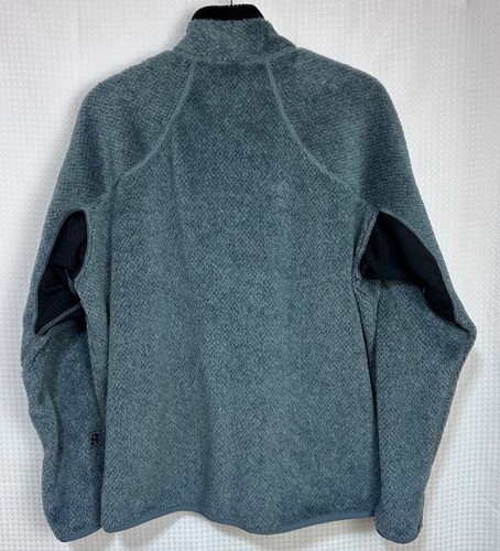 Men's L Patagonia R2 Regulator Gray Fleece Zip Jacket Polartec Vintage 2004 - Picture 2 of 9