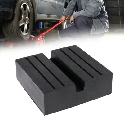 1*Jacking Beam Rubber Support-Block Universal-Scissor Lift Car 70x70x25mm Pad