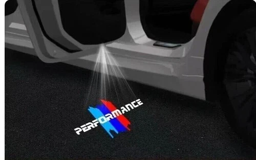 2Pcs HD Car Door Welcome Sport Led Lights For BMW E60 E90 E63 E92 X3 - Image 2 of 4