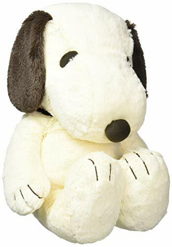 スヌーピーセレクト hag Peanut Haghag Plush toy L size snoopy mocha sitting height 37 cm w
