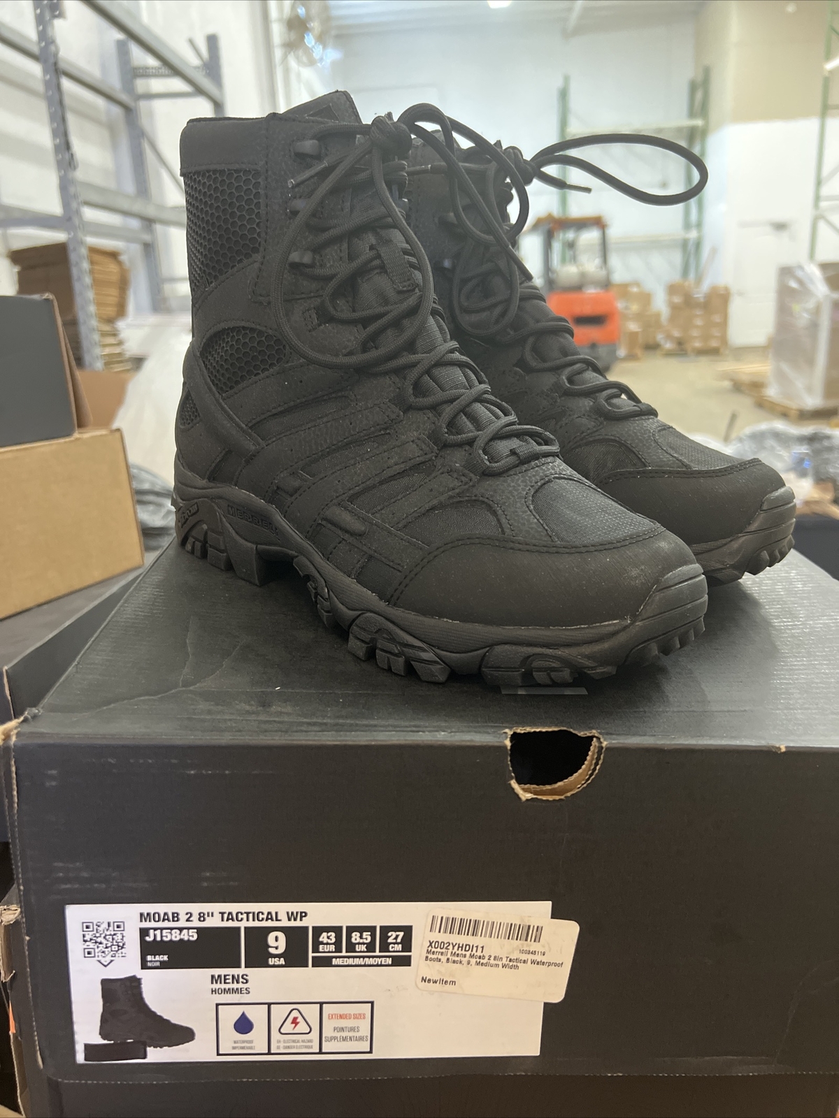 Tactical Waterproof Boot Wide Width 