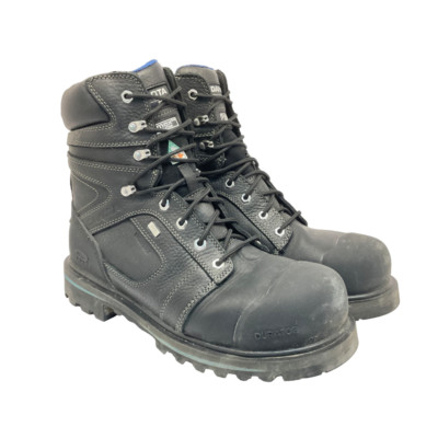 Dakota Men's 8'' 557 Steel Toe Composite Plate HD3 Vibram Work Boots Black 12M