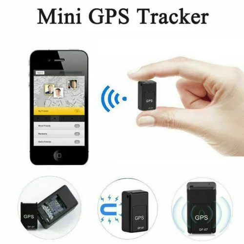 Mini GPS Real-Time Car Locator Tracker GF07 Magnetic GSM/GPRS Tracking Device US - Picture 1 of 12