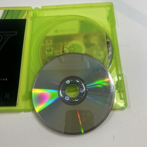 Grand Theft Auto V GTA 5 (Microsoft Xbox 360, 2013) Complete W/ Manual CIB - Picture 4 of 11