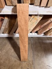 Curly Maple   Roasted Figured neck blank 30.5"x4"x 1.3" Strat Tele KD  Wide