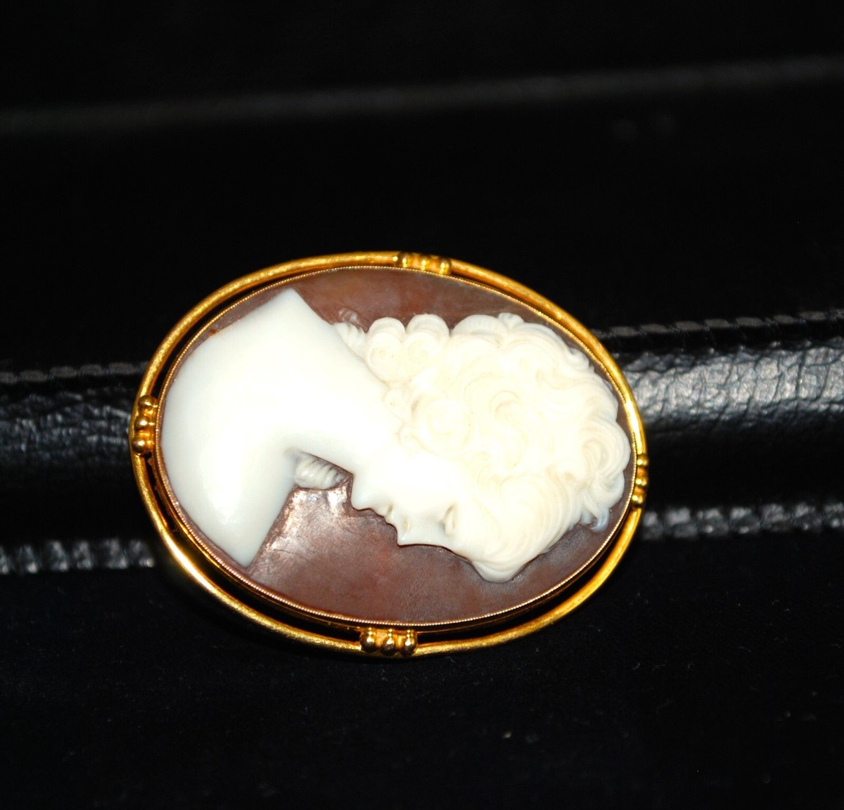 10K Cameo Brooch View 2