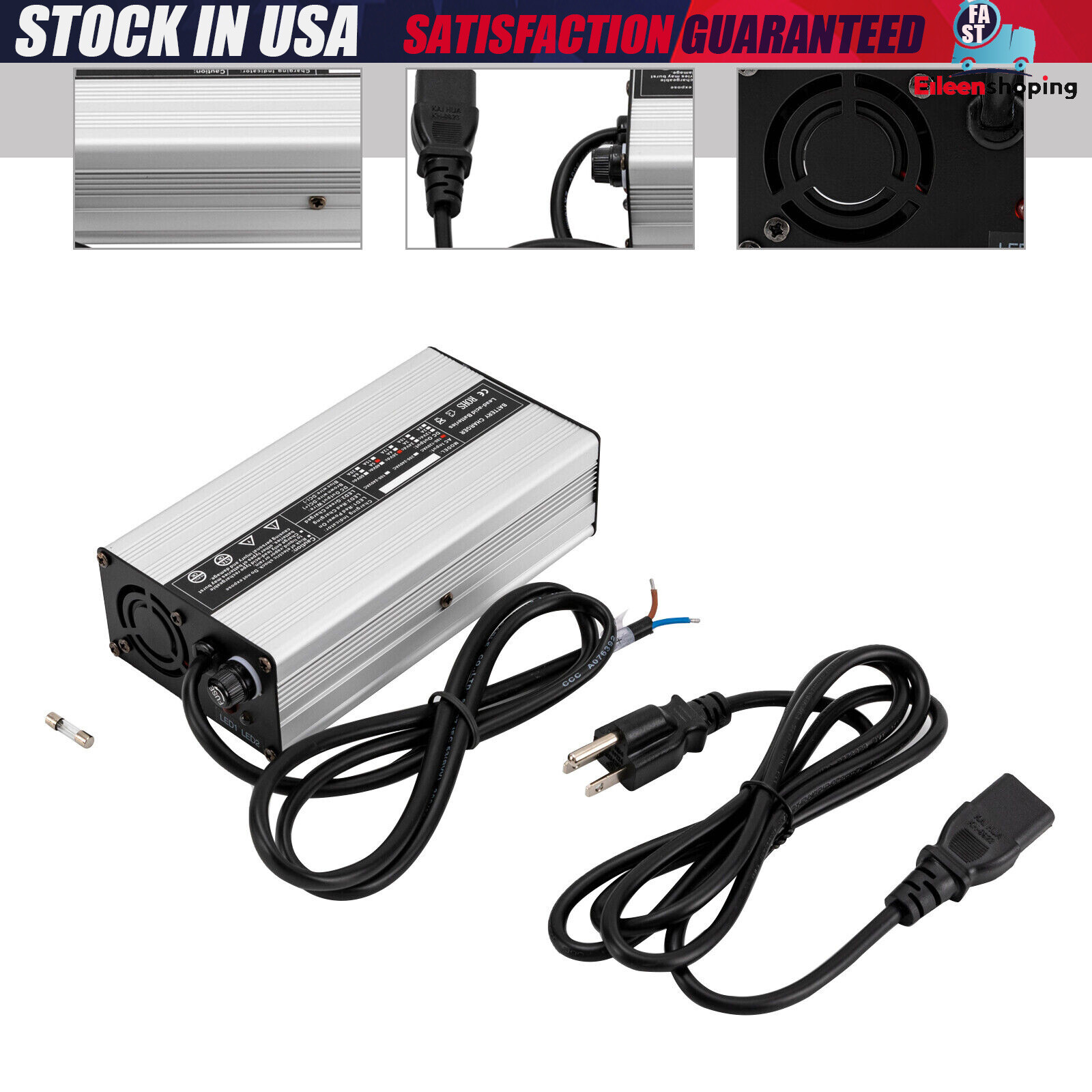 36 Volt Battery Charger Golf Cart 36V Charger for Ez Go Club Car TXT Golf Cart