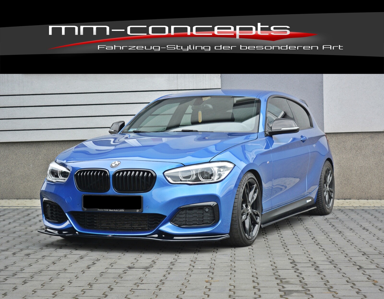 CUP Spoilerlippe SCHWARZ Für 2er BMW F22 F23 M Paket M2