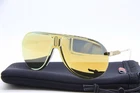 NEW CARRERA SUPERCHAMPION J5GSQ GOLD MIRRORED AUTHENTIC SUNGLASSES W/CASE 99-01