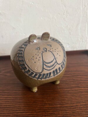 Lisa Larson Stora Zoo Large Zoo Series Gustavsberg Bulldog