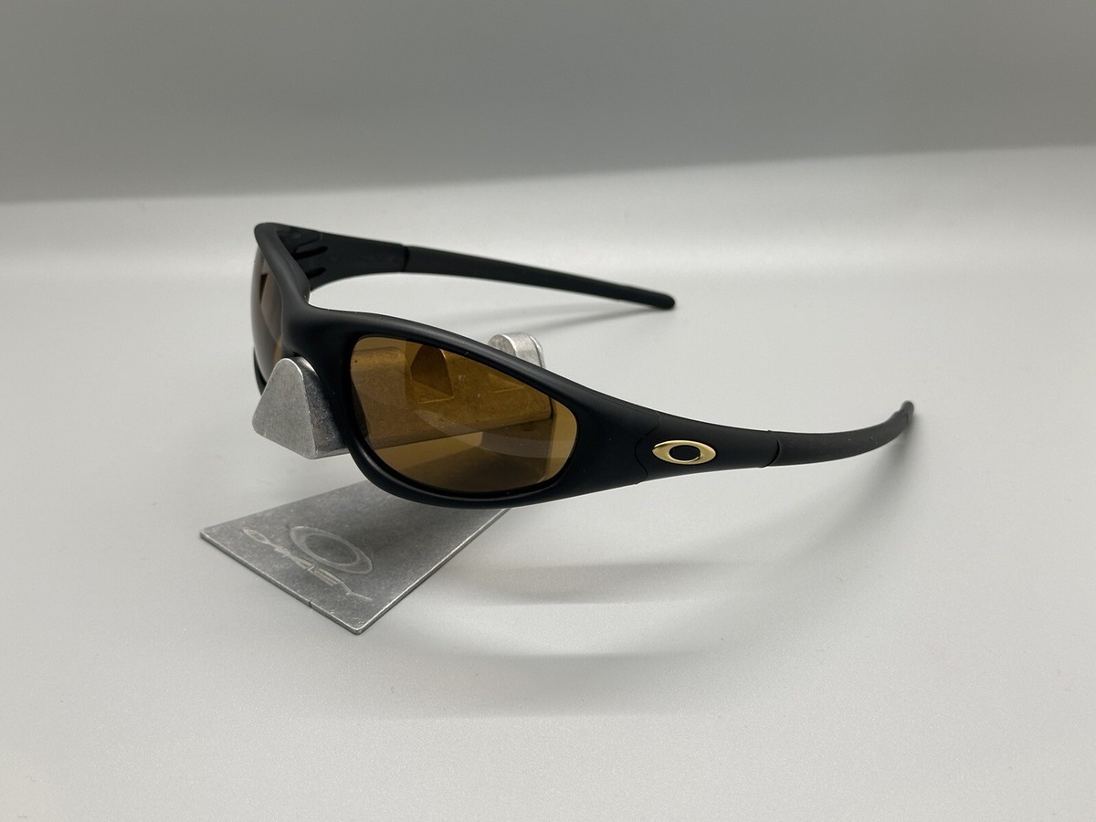 美品　90s　OAKLEY STRAIGHT JACKET 　ヴィンテージ RARE VINTAGE Oakley Straight Jacket Bengal Tiger W/Blk