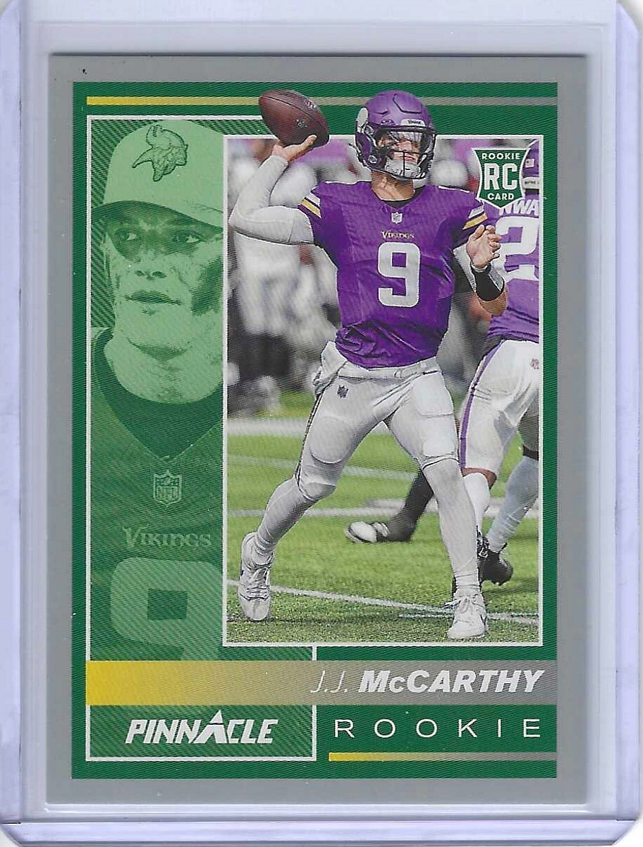 2024 Panini Encore Pinnacle J.J. McCarthy RC Silver /150 Vikings #235