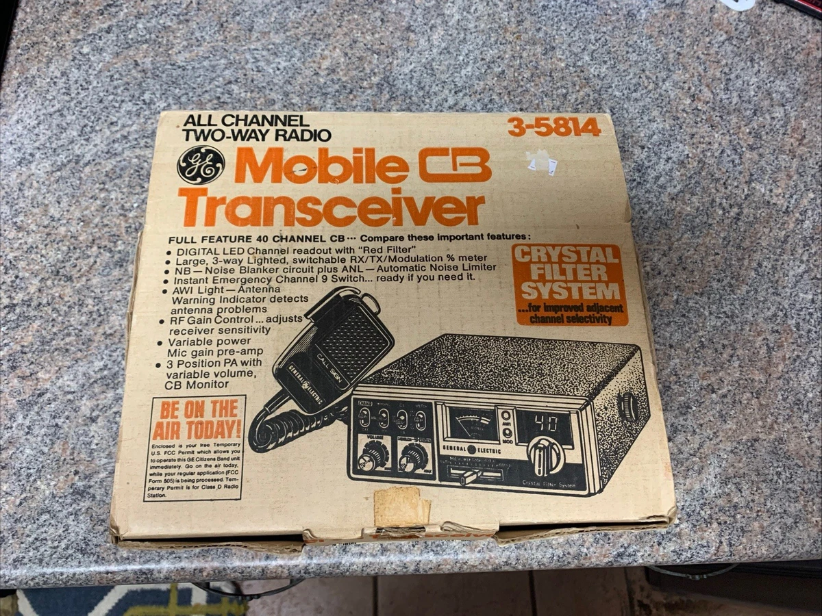 GE CB Radios with 40 Channels for sale | eBay
