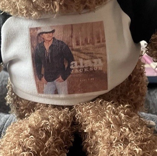 Alan Jackson Concert T-shirt Plush Toy Souvenir